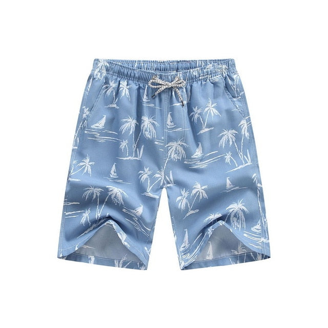 Printed Nylon Board Shorts