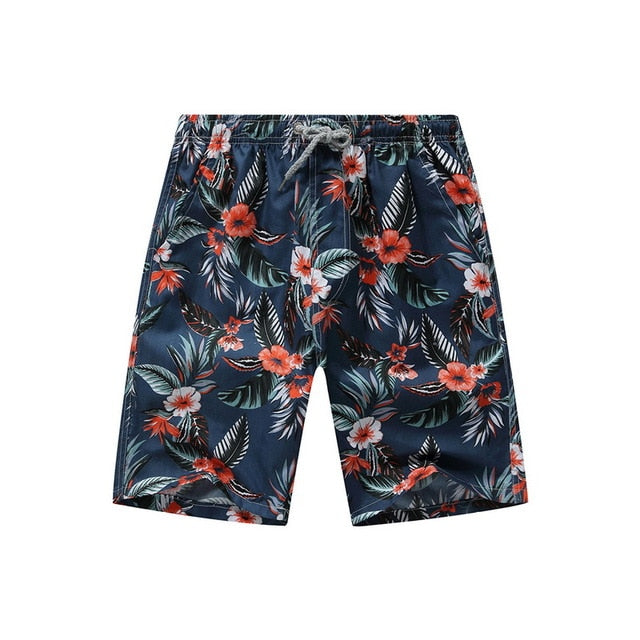 Printed Nylon Board Shorts