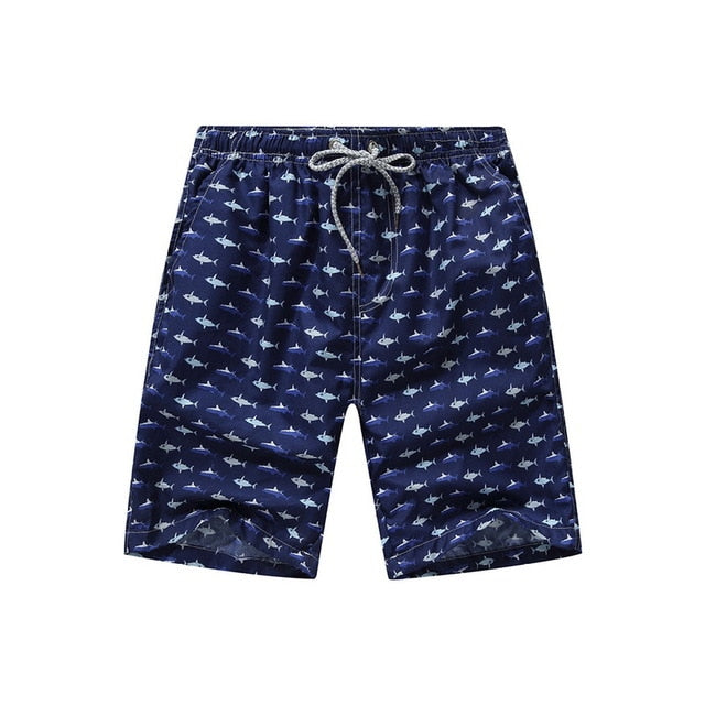 Printed Nylon Board Shorts