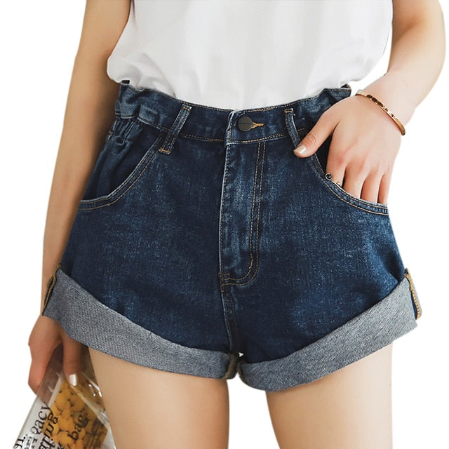 High Waist Casual Shorts