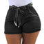 High Waist Denim Shorts