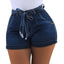 High Waist Denim Shorts