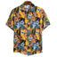 Cotton Tropical Button Down Shirt S/S