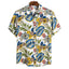 Cotton Tropical Button Down Shirt S/S