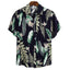 Cotton Tropical Button Down Shirt S/S