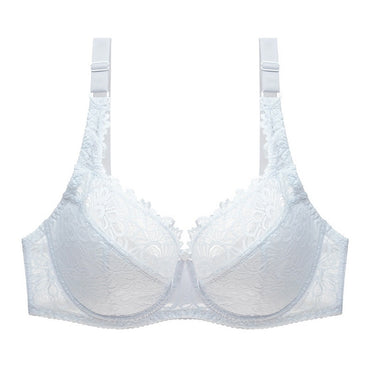 Adjustable Push-Up Bra with Lace