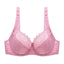 Adjustable Push-Up Bra with Lace